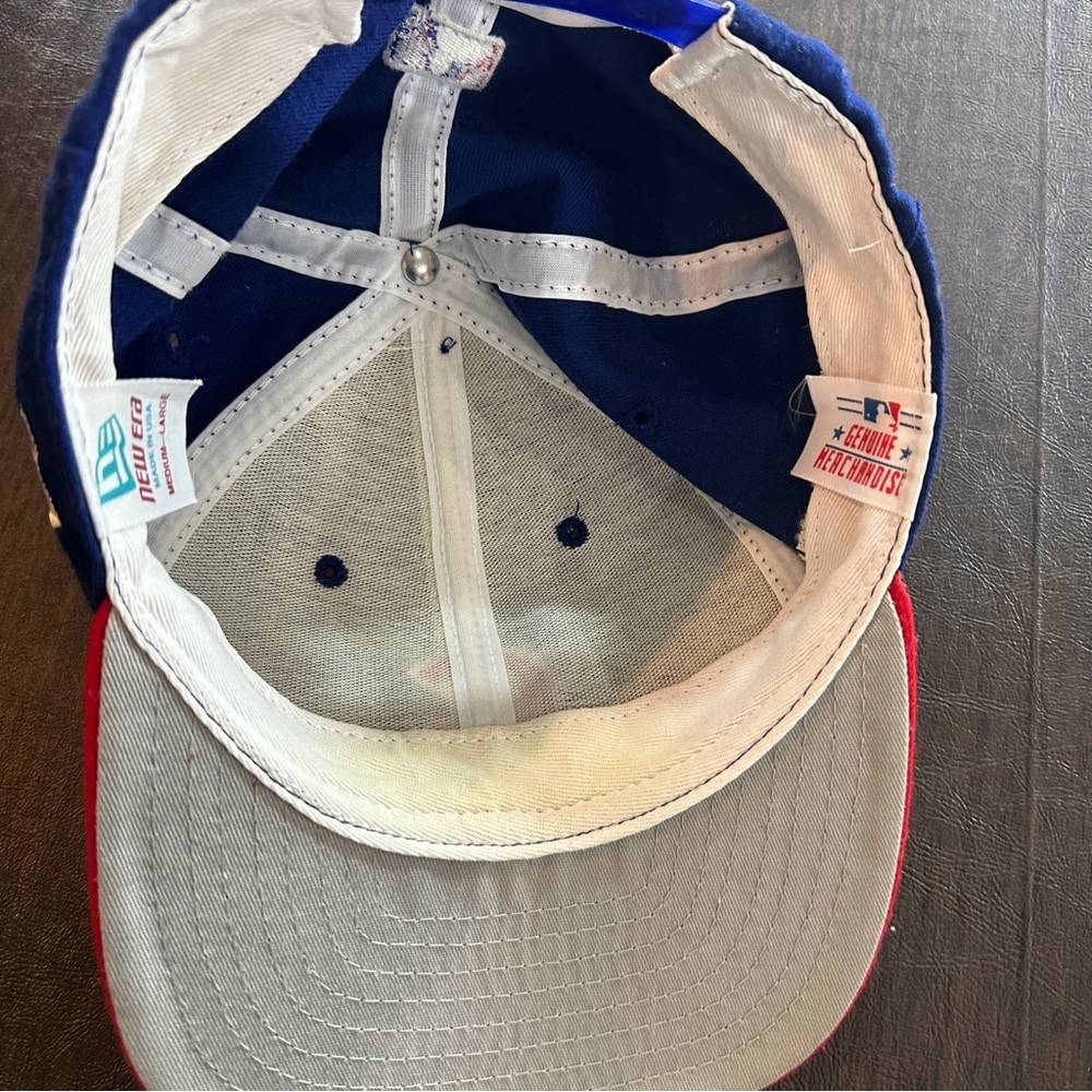 VTG Chicago Cubs New Era 1999 7th Inning Stretch Harry Caray Tribute Cap Sz M/L - Picture 9 of 9